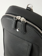 Montblanc - Companion Logo-Appliquéd Full-Grain Leather Messenger Bag