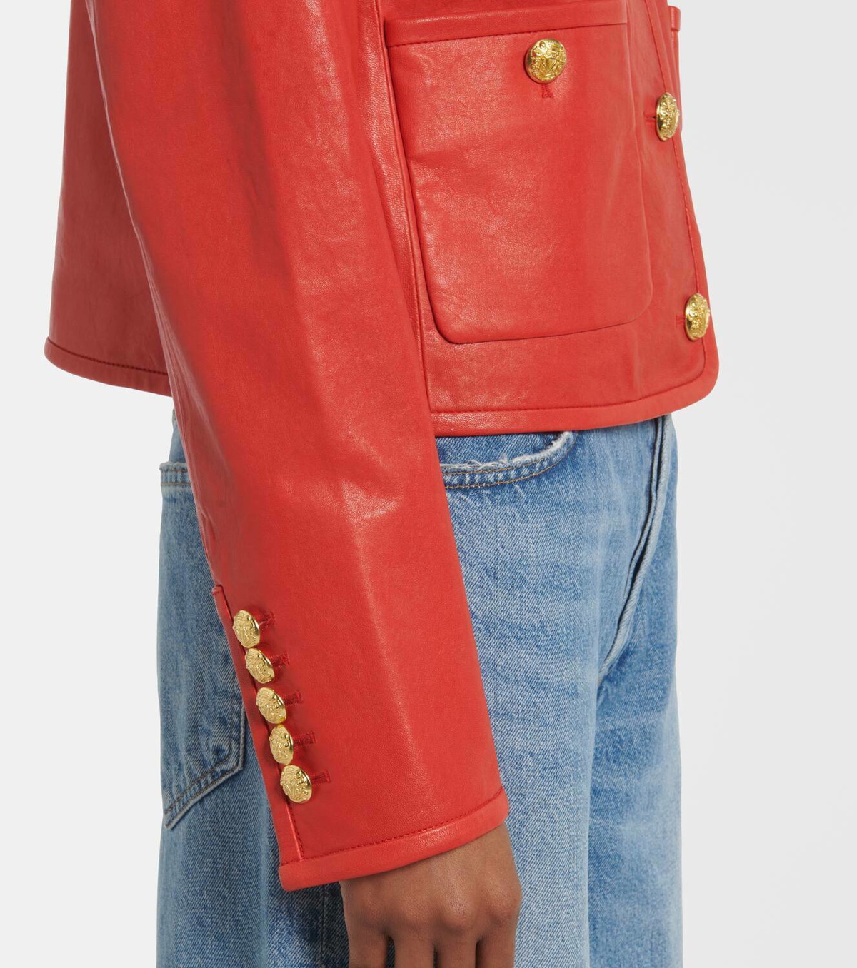 Veronica Beard Andrea leather jacket