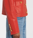 Veronica Beard Andrea leather jacket