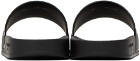 Givenchy Black Logo Printed Slides