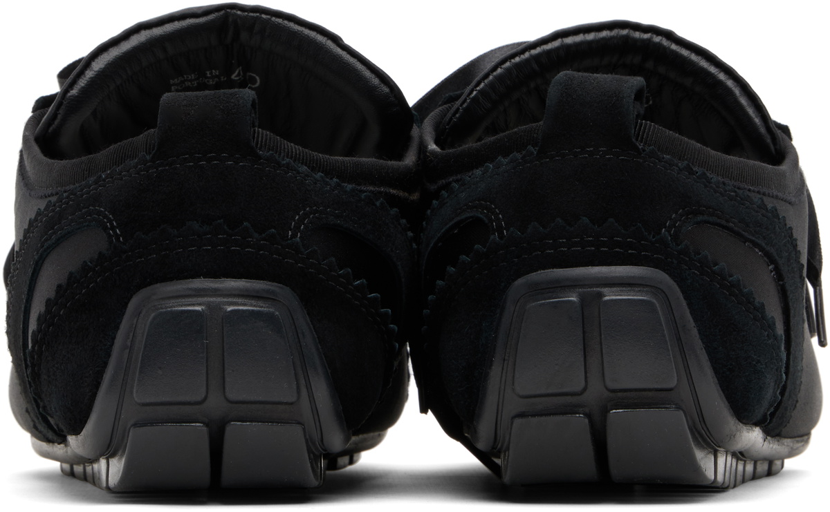 Simone Rocha Black Ballerina Grip Sneakers