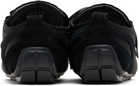 Simone Rocha Black Ballerina Grip Sneakers