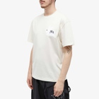JW Anderson Men's Embroidered Bunny T-Shirt in Beige
