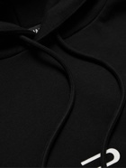 BALENCIAGA - PlayStation Printed Cotton-Jersey Hoodie - Black