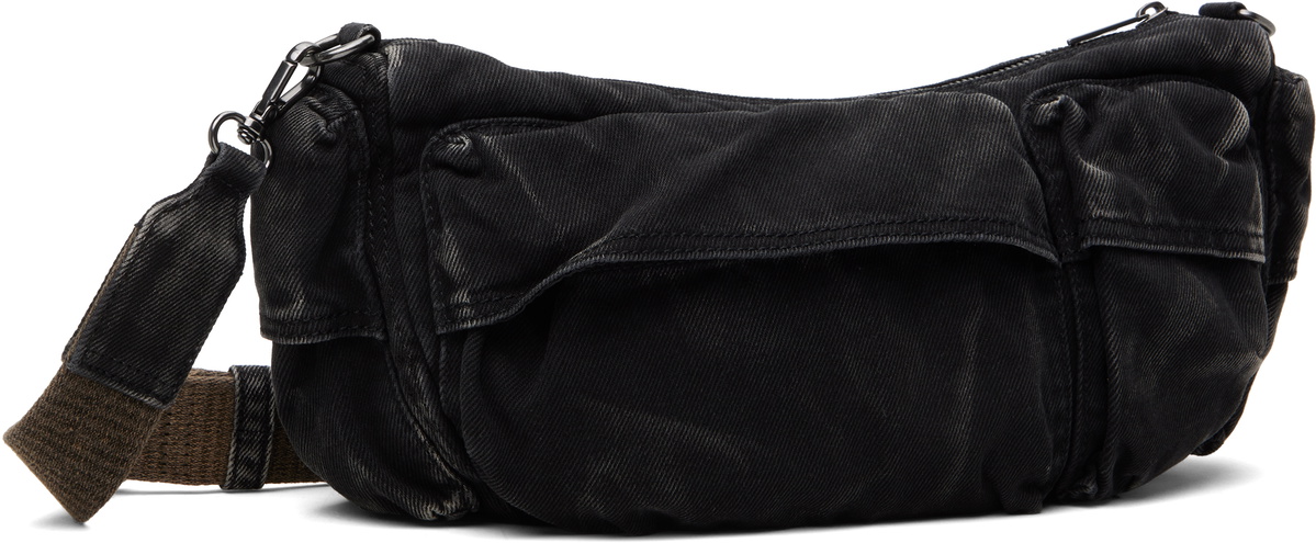 Diesel Black Multi-Pkts X Shoulder Bag