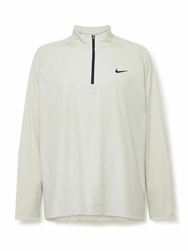 Photo: Nike Golf - Tour Dri-FIT ADV Half-Zip Golf Top - White