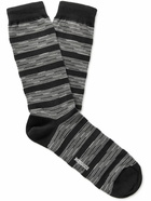 Missoni - Striped Jacquard-Knit Socks - Black