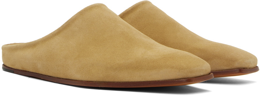 Rhude Tan Chateau Suede Mules