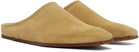 Rhude Tan Chateau Suede Mules
