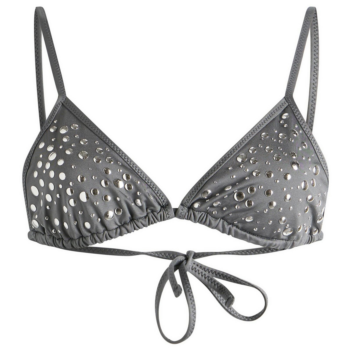 Gimaguas Women's Gaia Bikini Top in Grey