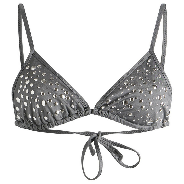 Photo: Gimaguas Women's Gaia Bikini Top in Grey