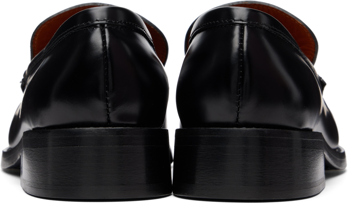 Acne Studios Black Leather Loafers