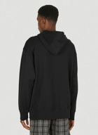 Acne Studios - Face Patch Hooded Sweatshirt in Black