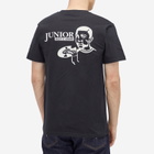 Boys Own Men's Classic Junior Logo Print T Shirt in Black