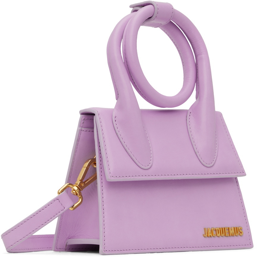 Purple discount jacquemus bag