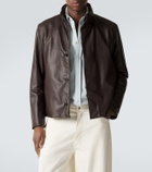 Umit Benan Ryan reversible leather jacket