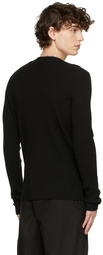 Bottega Veneta Black V-Neck Sweater