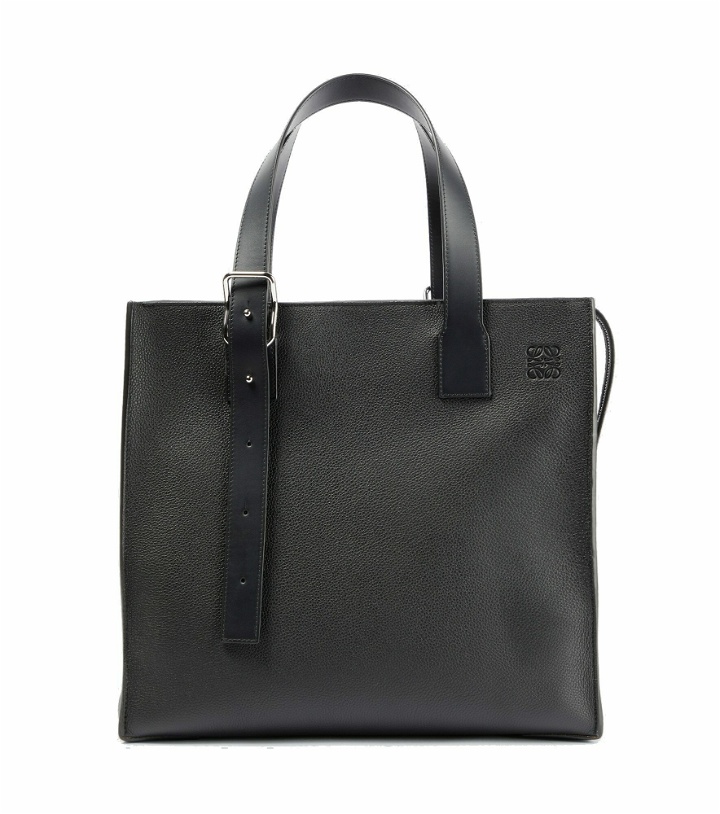 Photo: Loewe - Buckle leather tote bag