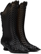 Y/Project Black Melissa Edition Court Boots