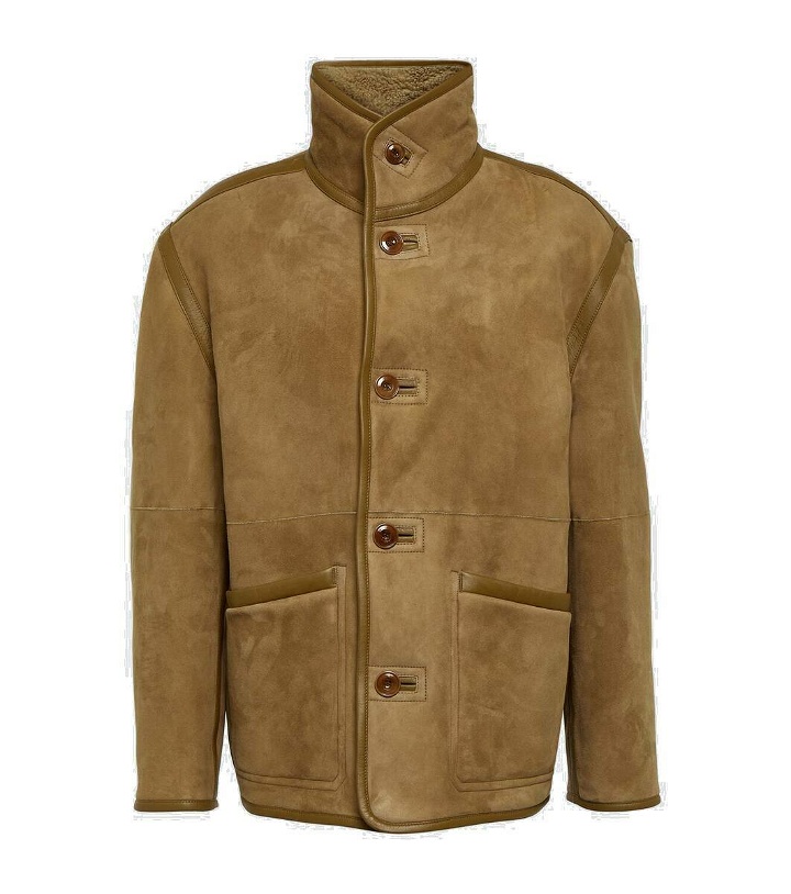 Photo: Lemaire Reversible suede and shearling jacket