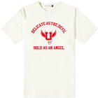 Undercover Men's Devil Angel T-Shirt in Ivory