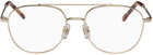 Kenzo Gold Aviator Glasses