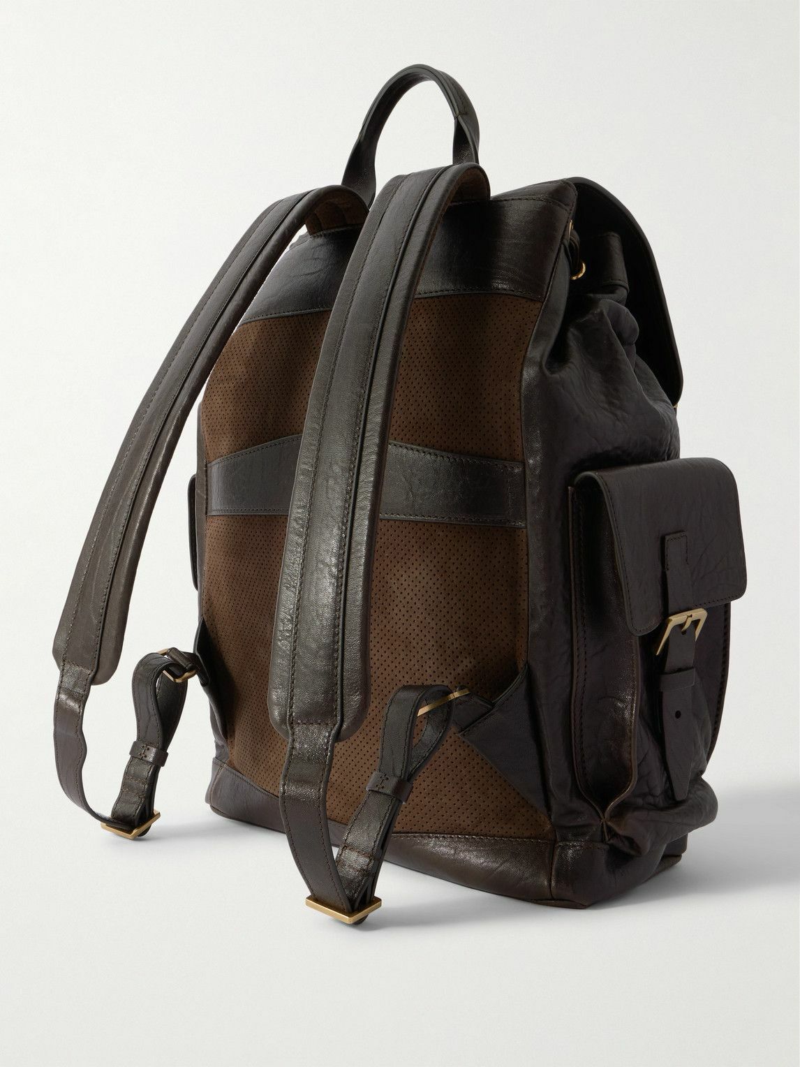 Brunello Cucinelli - Full-Grain Leather Backpack