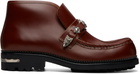 Toga Virilis Brown Leather Boots