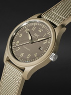 IWC Schaffhausen - Pilot's Top Gun Mojave Desert Automatic 41mm Ceramic, Rubber and Grosgrain Watch, Ref. No.: IW328106