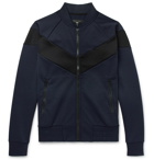 rag & bone - Panelled Scuba-Jersey Bomber Jacket - Navy