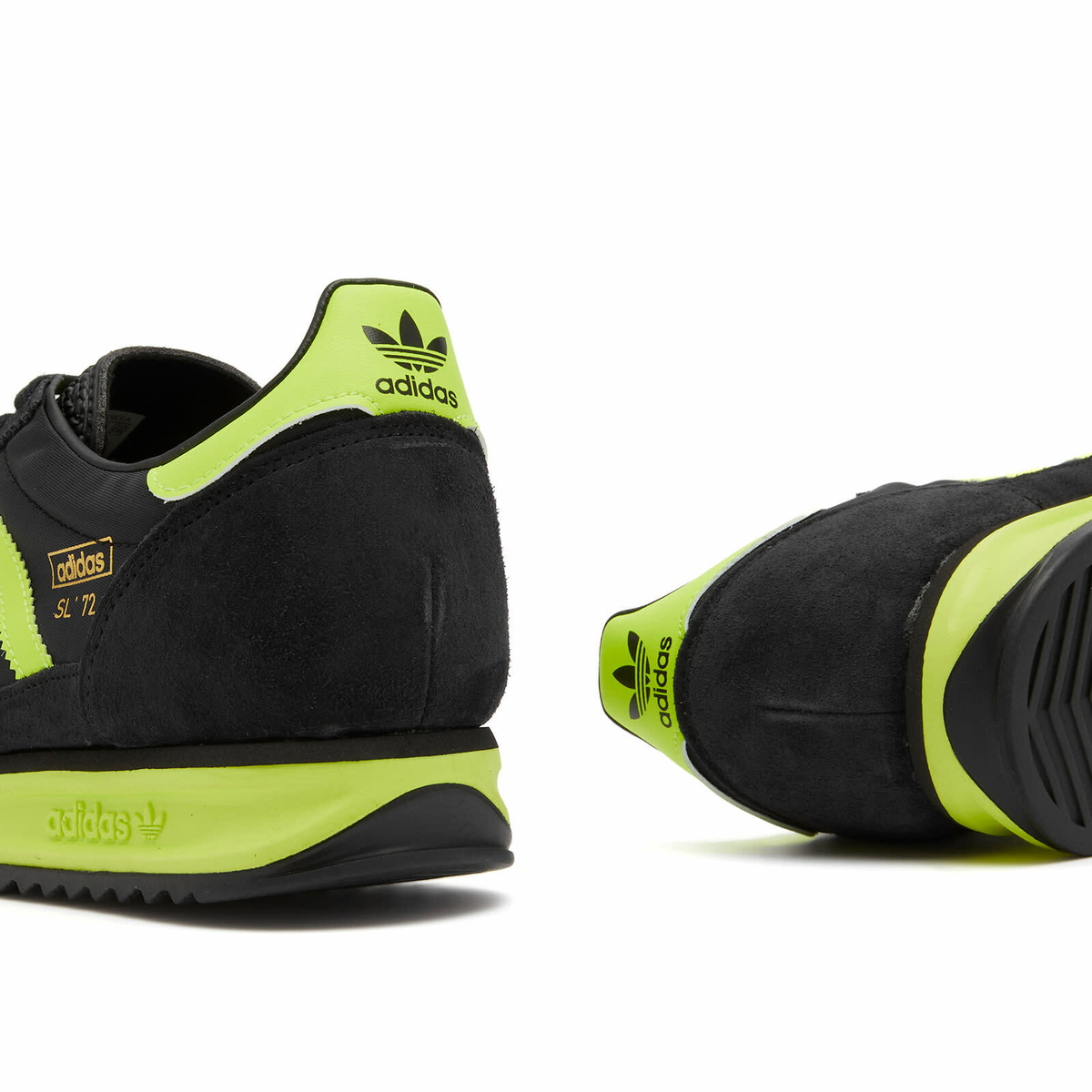 Adidas sl 72 black neon hotsell