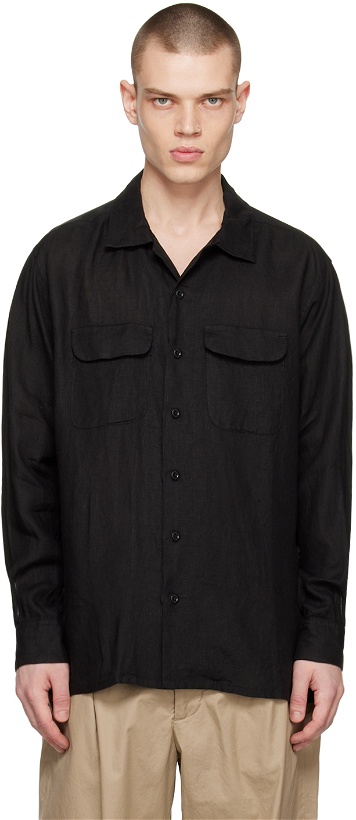 Photo: Engineered Garments Black Classic Shirt