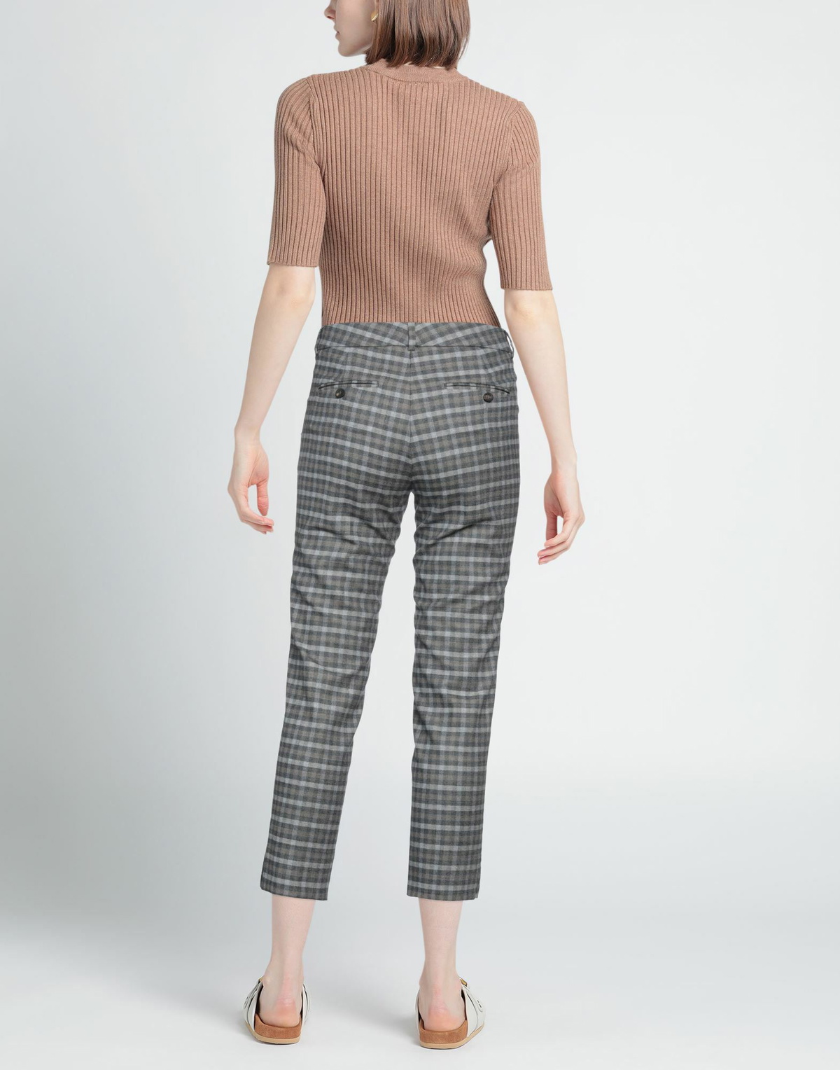 Peserico Womens Pants in Grey