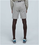 Sease - Straght-fit linen shorts