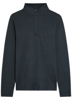 Vuori Ponto Half-zip Jersey Sweatshirt Navy