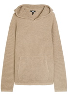 Paige Ojai Hooded Wool-blend Jumper Beige