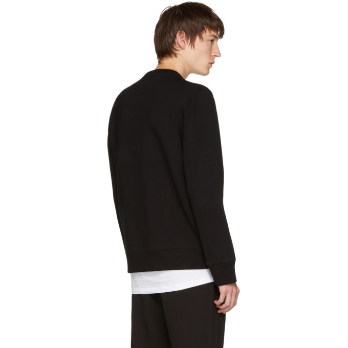 Neil Barrett Black Cotton Sweatshirt