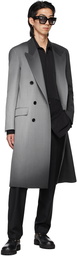 Fendi Grey Wool Spotlight Coat