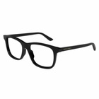 Bottega Veneta Eyewear Bv1316o-001 Black-black-transparent