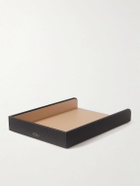 Smythson - Panama Cross-Grain Leather A4 Paper Tray