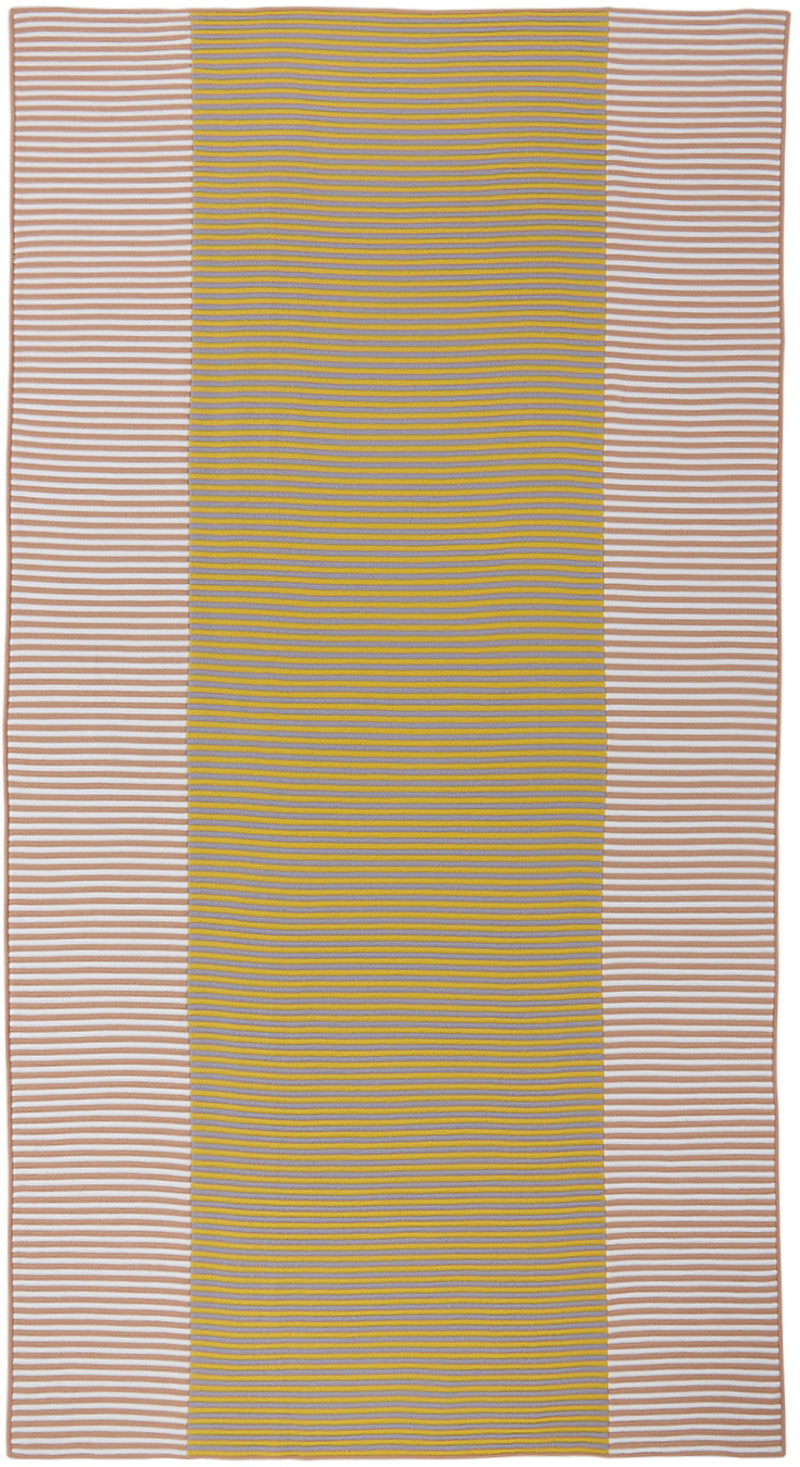 Saunders Brown & Yellow Wyne Blanket