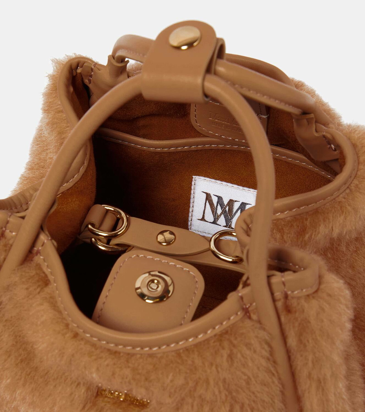 【関税・送料無料】Max Mara ミニ Teddy Marine バッグ Max Mara Marine Mini teddy tote bag Max Mara