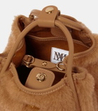 Max Mara Marine Mini teddy tote bag