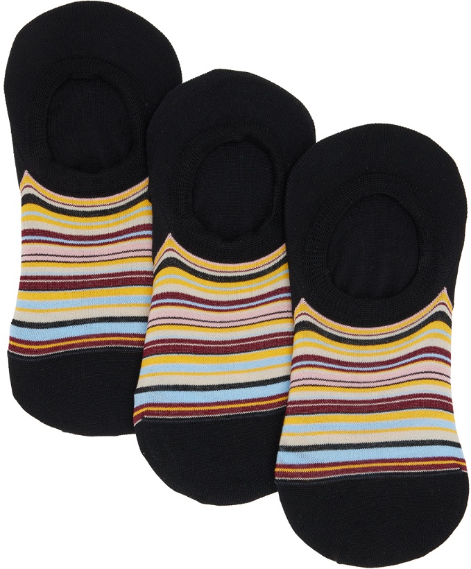 Photo: Paul Smith Four-Pack Multicolor Stripe Socks