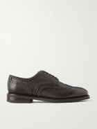 MORJAS - The Derby Full-Grain Leather Brogues - Brown