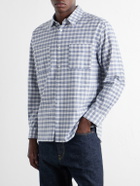A.P.C. - Malcom Checked Organic Cotton Shirt - Blue