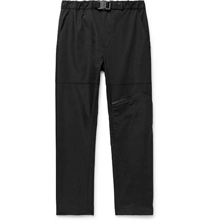 Photo: Moncler Genius - 6 Moncler 1017 ALYX 9SM Slim-Fit Belted Shell Trousers - Black