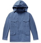 Loro Piana - Traveller Windmate Storm System Shell Hooded Field Jacket - Blue