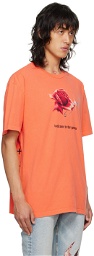 Ksubi Orange Rose Garden Biggie T-Shirt