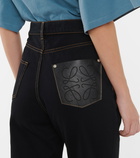 Loewe - High-rise straight jeans
